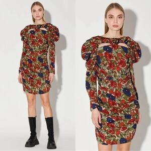 NWT Walter Baker Royal Garden Shift Verlee Mini Dress
